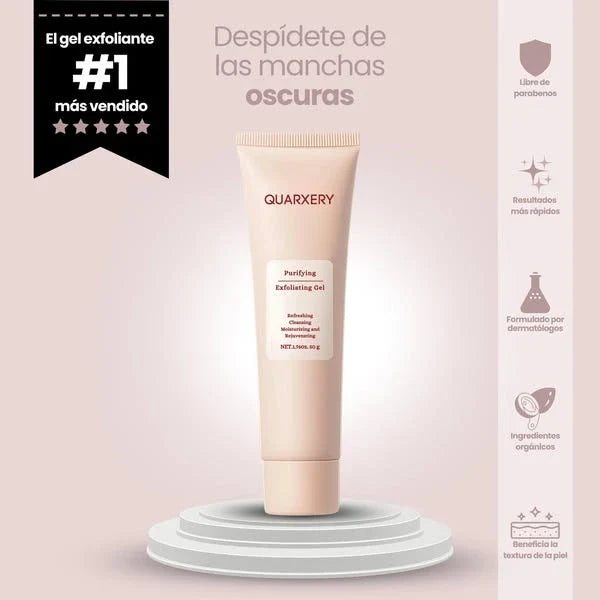GEL EXFOLIANTE QUARXERY™️l ELIMINA MANCHAS Y PUNTOS NEGROS