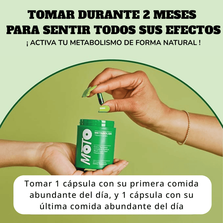 MOTO METABOLISM™: Activa tu Metabolismo y Quema Grasa de Forma Natural