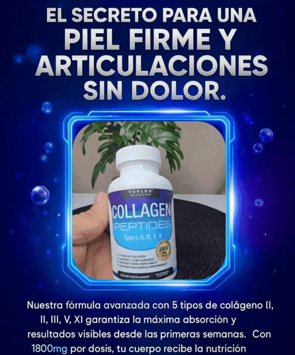 COLLAGEN PEPTIDES™-El Secreto para Una Piel Radiante y Articulaciones Saludables