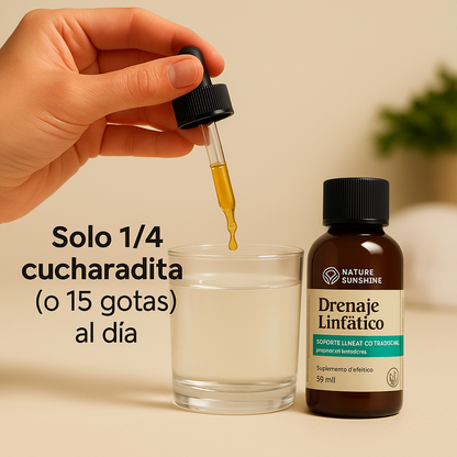 Drenador Linfático™-Elimina Toxinas y Líquidos Retenidos-Siente Tu Cuerpo Más Ligero en Días