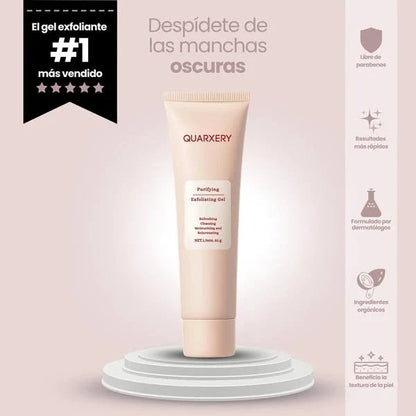 GEL EXFOLIANTE QUARXERY™️l ELIMINA MANCHAS Y PUNTOS NEGROS