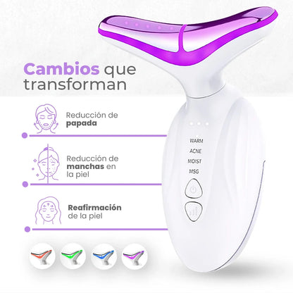 LIFTING PRO™️:Masajeador Facial Rejuvenecedor con Tecnología LED