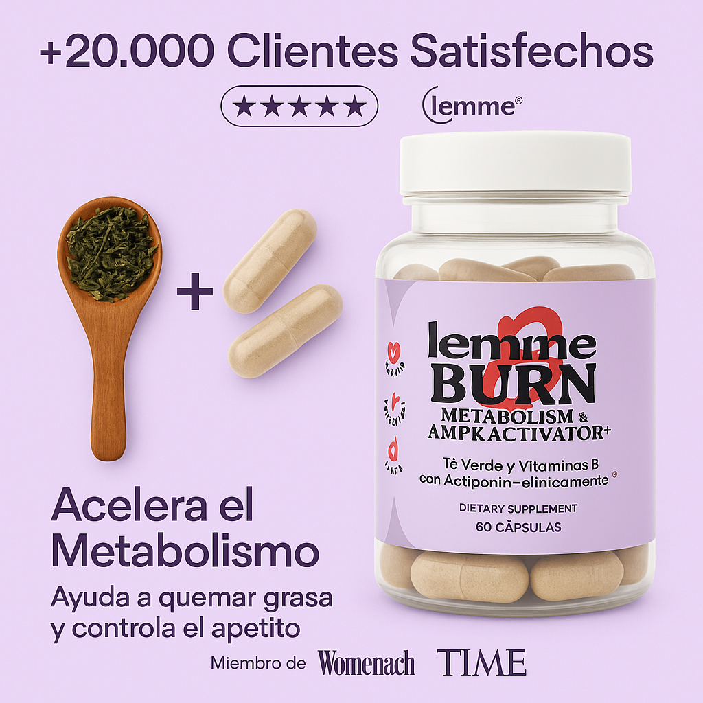 Lemme Burn™: El Activador Metabólico Natural Que Sí Funciona