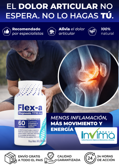 Flex-a™ | Alivio Articular Inmediato