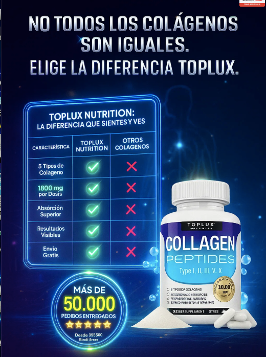 COLLAGEN PEPTIDES™-El Secreto para Una Piel Radiante y Articulaciones Saludables