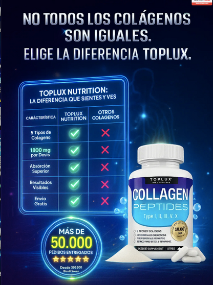 COLLAGEN PEPTIDES™-El Secreto para Una Piel Radiante y Articulaciones Saludables