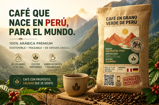 CAFÉ EN GRANOS VERDE
