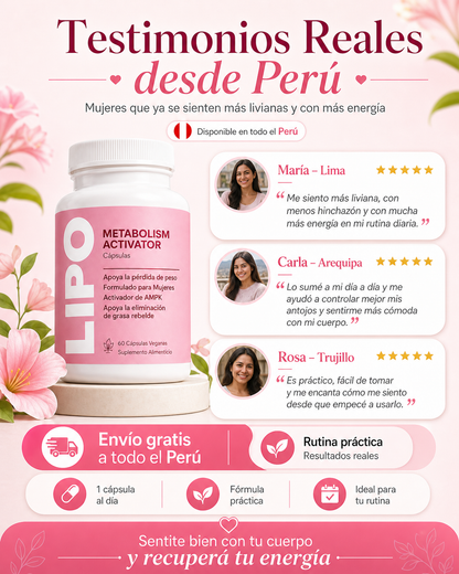 LIPO® - FIGURA, ENERGIA Y BALANCE