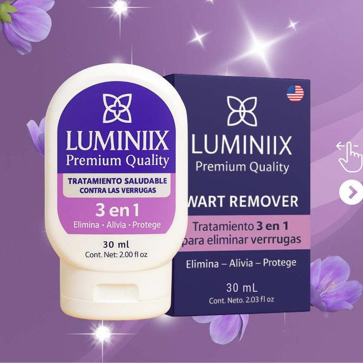 LUMINIIX®l ¡ADIOS VERRUGAS!