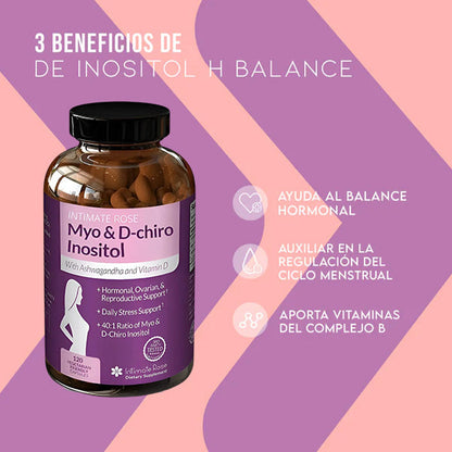 INOSITOL™-Recupera Tu Equilibrio Hormonal, Energía Renovada y Ciclos Regulares