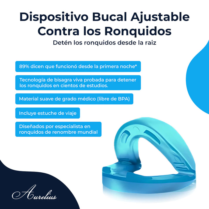 BOQUILLA ANTIRRONQUIDOS™️-AURELIUS l DESCANSO TOTAL