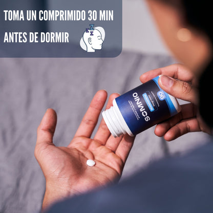 SOMNIO™: Descanso Natural con Melatonina + Magnesio🌿