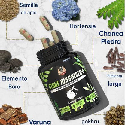 🌿 STONE DISSOLVER™-Suplemento Natural - Recupera la Salud de Tus Riñones🌿