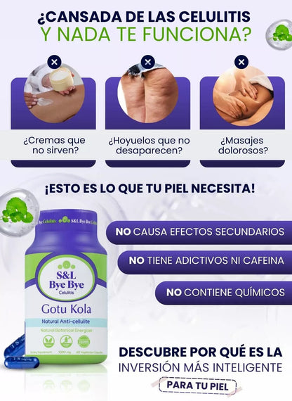BYE BYE CELULITIS™: ¡Dile Adiós a la Celulitis de MANERA 100% NATURAL!