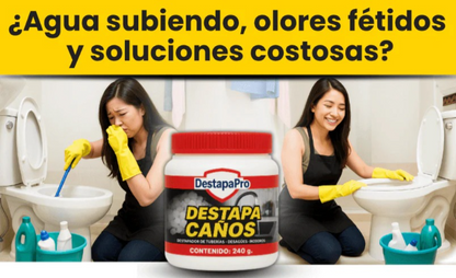 DESTAPA MAX: El Poderoso Solucionador de Tuberias, Rápido y Sin Esfuerzo